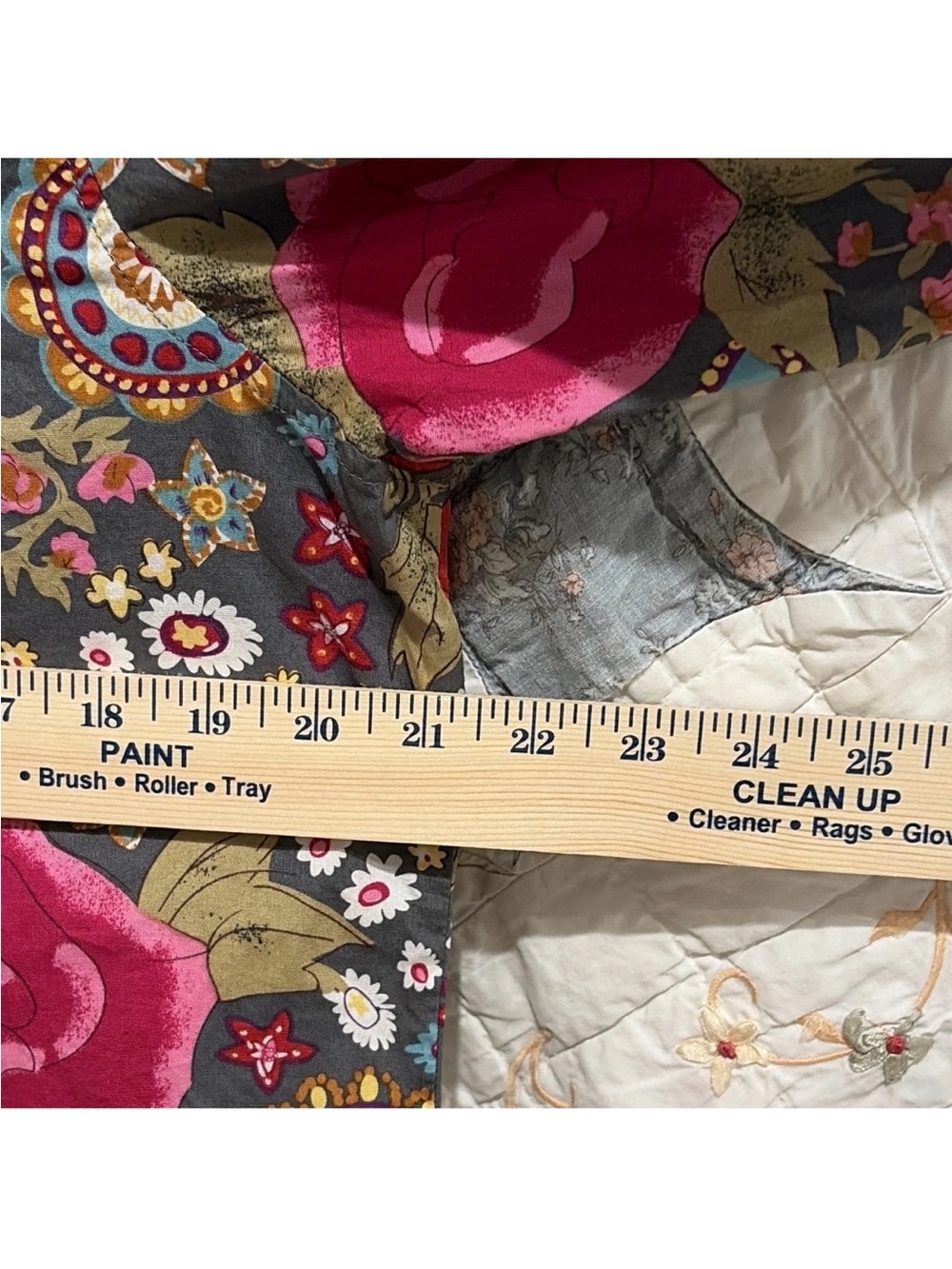 NWT Tin Haul Women Floral Patchwork Western Snap Shirt Large - Picture 14 of 14